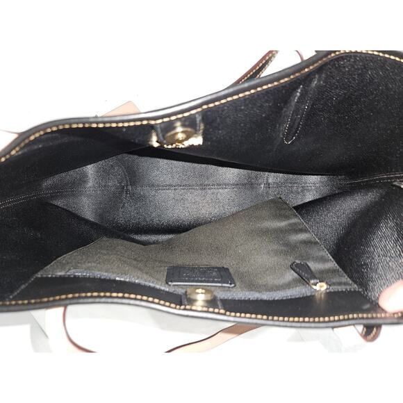 NWOT Coach City Tote In Signature Canvas With Vintage Mini Rose Print - Picture 4 of 5